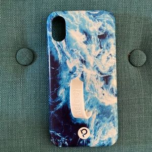 Waves Loopy phone case - iPhone X